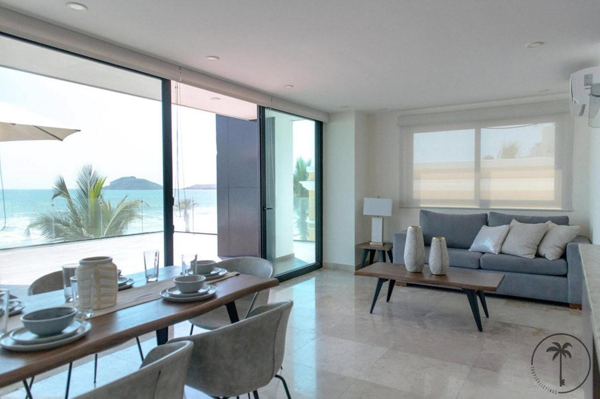 Ferienwohnung Terraza Con Vista Al Mar Y A Atardeceres Mazatlán Exterior foto