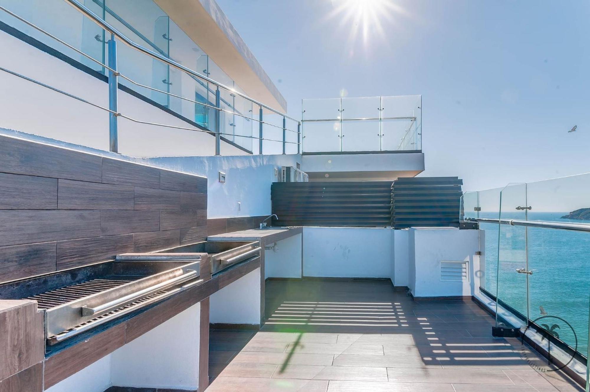 Ferienwohnung Terraza Con Vista Al Mar Y A Atardeceres Mazatlán Exterior foto