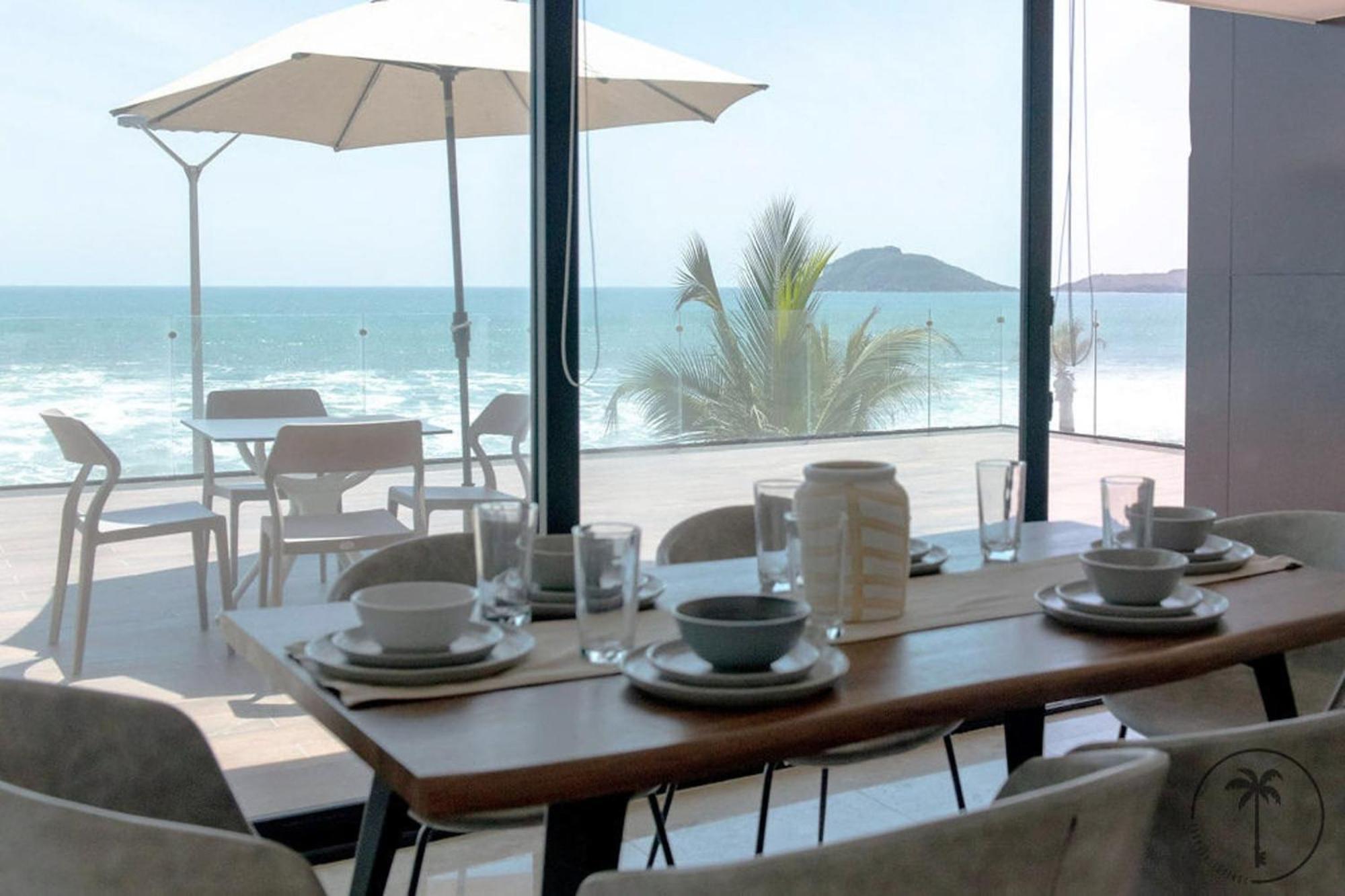 Ferienwohnung Terraza Con Vista Al Mar Y A Atardeceres Mazatlán Exterior foto