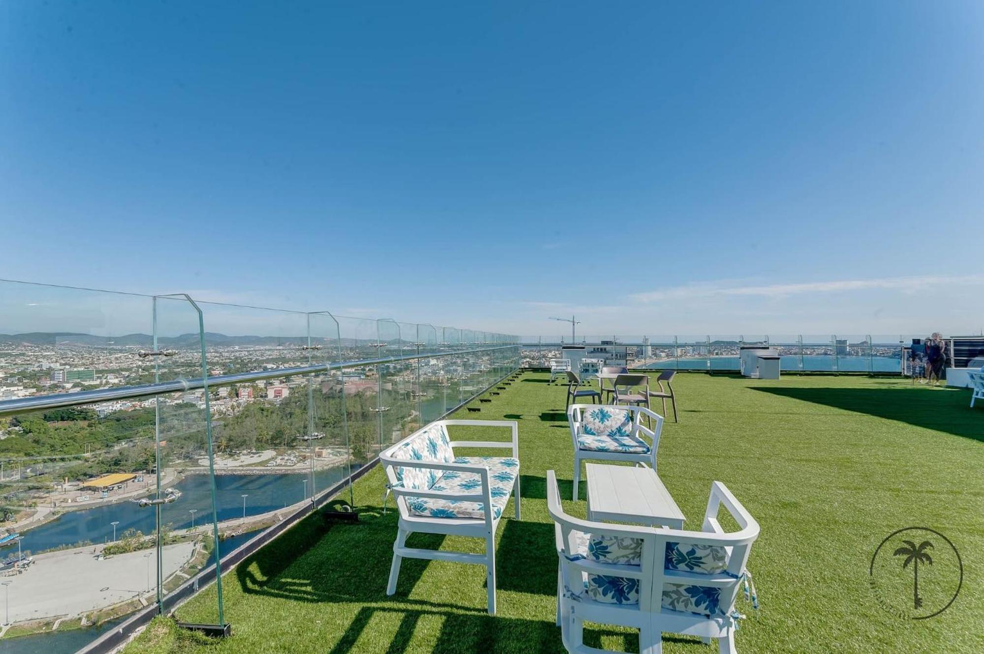 Ferienwohnung Terraza Con Vista Al Mar Y A Atardeceres Mazatlán Exterior foto